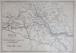 Avstrijski zemljevid bojev v Labotski dolini in Dravogradu 1918 - 1919.